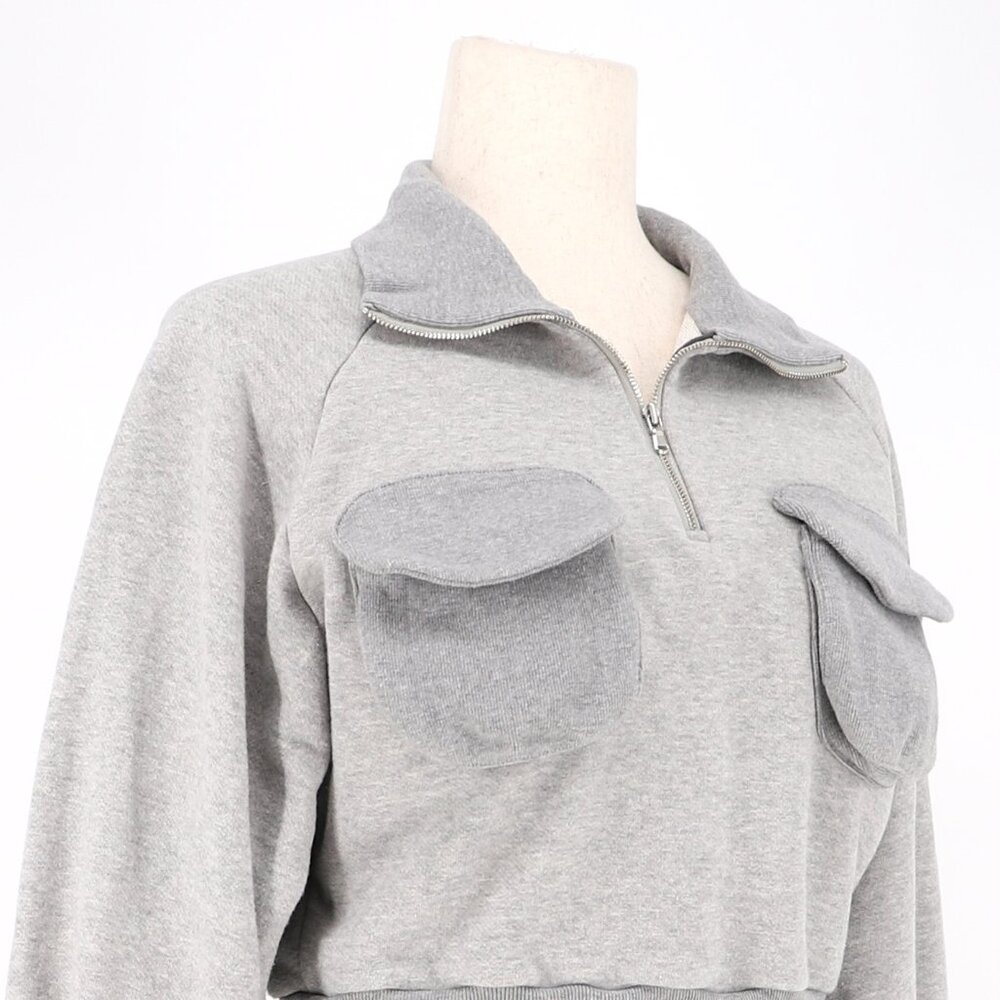 ORSEUND IRIS Le Sport Pullover Heather Gray Size S - Picture 7 of 12